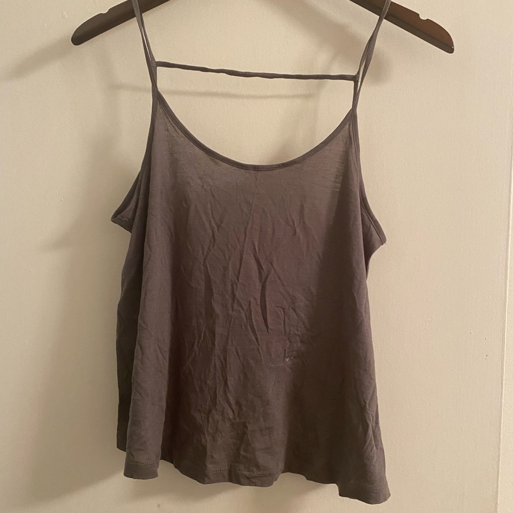 Zara Gray Tank Top Size Small